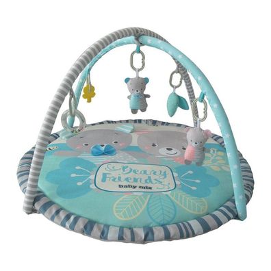 Baby Mix Teddybären Freunde Spieldecke