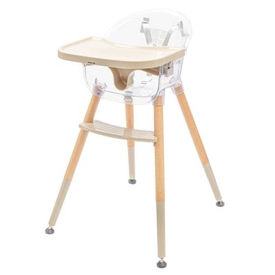Esszimmerstuhl Baby Mix Ingrid Holz beige