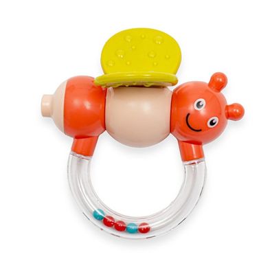 Baby Mix Biene orange Babyrassel