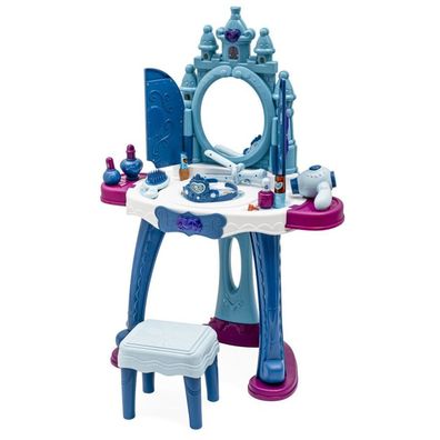 Kinderschminktisch eisiges Licht mit Licht, Musik und Sitz BABY MIX