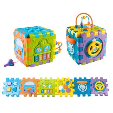 Spielender interaktiver Klappwürfel Baby Mix