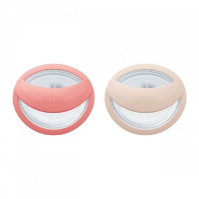 NUK MommyFeel 0-9m 2 Stück Creme