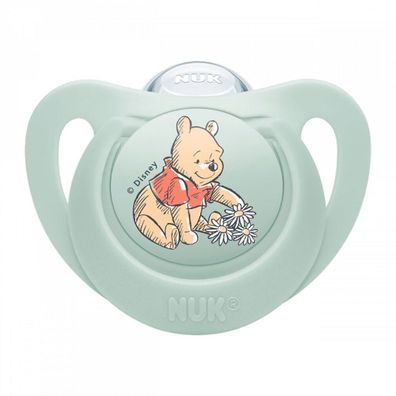 NUK Star Disney Teddybär 6-18m wei&#223; und grün