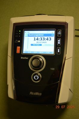 ResMed Stellar 100 Beatmungsgerät mit 79362 Betriebsstunden (NL) DK