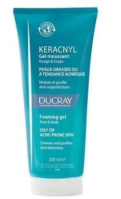 Ducray Keracnyl Schaeumendes Reinigungsgel, 200 ml