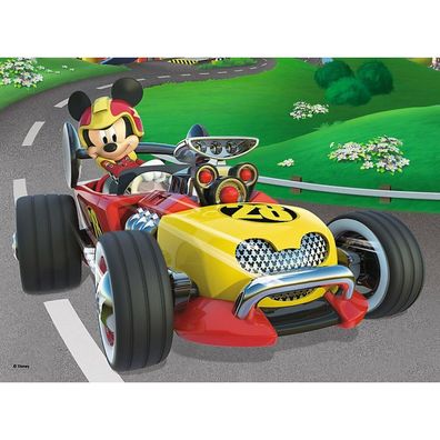 TREFL Puzzle Mickey Mouse: Der Rennfahrer 20 Teile