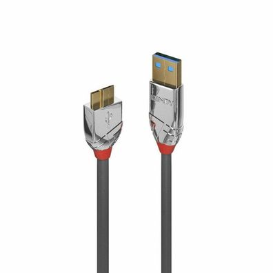 LINDY USB 3.0 Kabel Typ A/Micro-B Cromo Line M/M 2m
