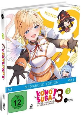 KonoSuba - Staffel 3 - Vol.3 - Limited Edition - Blu-Ray - NEU