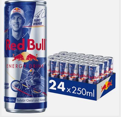 Red Bull limited Fabio Wibmer Edition Energy Drink 250ml 1 bis 24 Stck