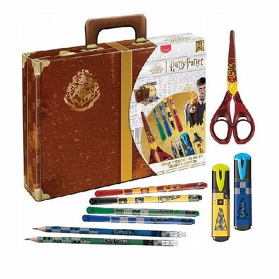 Geschenkbox Harry Potter Schreibwaren Hogwarts Koffer 13tlg