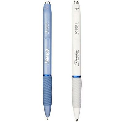 Sharpie Gelschreiber S-Gel 0,7mm Blau, 12 Stück Fashion Faltschachtel