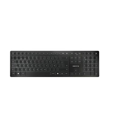 CHERRY TAS KW 9100 SLIM Wireless ES-Layout schwarz/silber