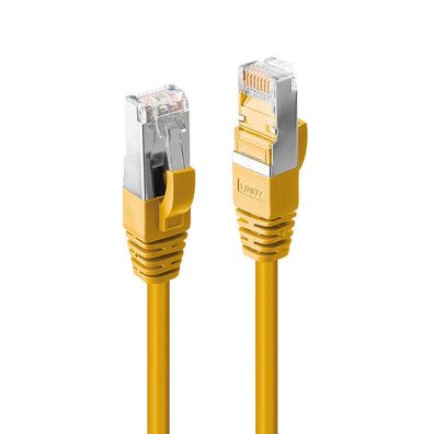 LINDY Patchkabel Cat6 S/FTP LSZH Gelb, 10.00m
