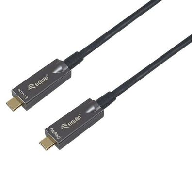 Equip Kabel USB-C 3.2 -> C, St/St, 5.00m 3A 4K/60Hz, sw