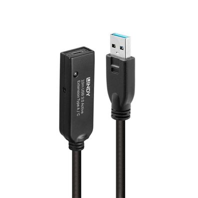 LINDY 10m USB 3.0 Aktivverlängerung Typ A an C