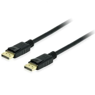 Equip DisplayPort 1.4 St/St 10m 8K/60Hz komp. HDCP, schwarz