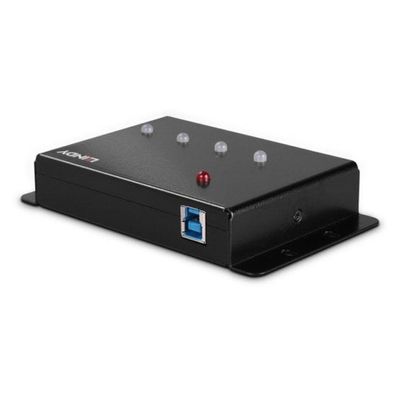 LINDY 4 Port USB 3.0 Metall Hub