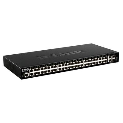 Switch 440mm D-Link DGS-1520-52, 2 * SFP+/2 * XE/48 * GE retail