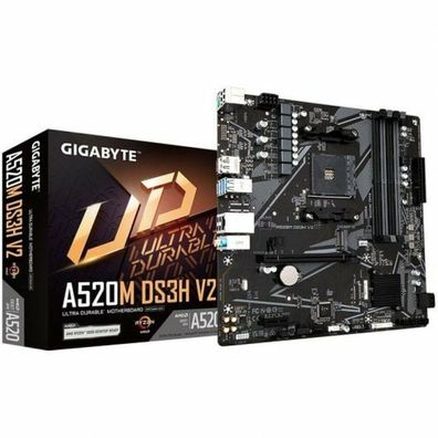 Gigabyte A520M DS3H V2, (A520, M4, ATX, DR4)