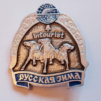 Anstecker Intourist Russischer Winter