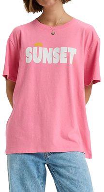 ROXY Women Shirt Sunnyoversize Easy pink cosmos