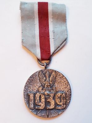 Polen Medaille für die Teilnahme am Verteidigungskrieg 1939