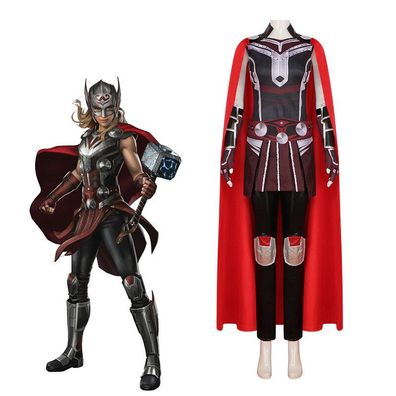 Cosplay Mighty Thor 4 Jane Foster Kostum Love and Thunder Superhelden Anzuge