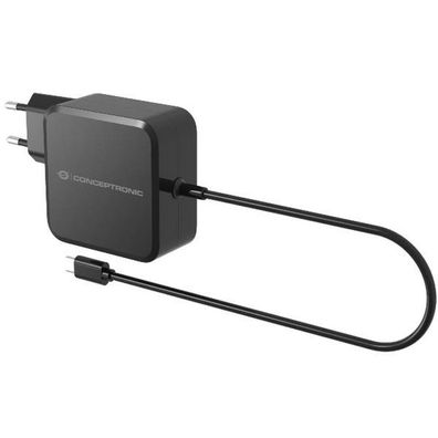 Conceptronic Ladegerät 1Port 100W, GaN USB-C, Desk PD sw