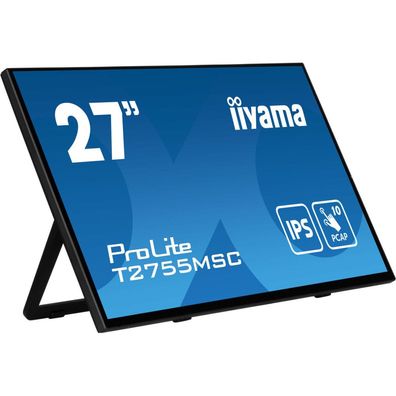 IIYAMA 68.6cm (27"), T2755MSC-B1 16:9, M-Touch HDMI+DP WebC retail