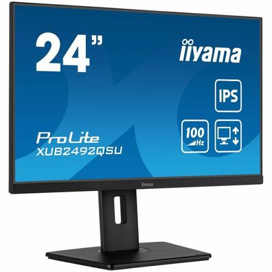 IIYAMA 60,5cm (23,8") XUB2492QSU-B1 16:9 HDMI+DP+USB Lift retail