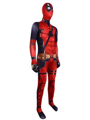Cosplay Wolverine Deadpool 3 Wade Maske Jumpsuit Superhero Adult Kinder Bodysuit