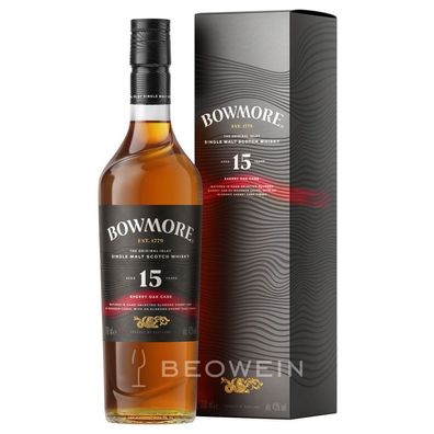 Bowmore 15 Jahre Sherry Oak Cask 0,7 l