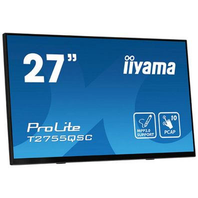 IIYAMA 68.4cm (27"), T2755QSC-B1 16:9, M-Touch HDMI+DP IPS retail
