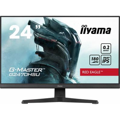 IIYAMA 60.5cm (24"), G2470HSU-B6, 16:9 HDMI+DP+USB IPS bl