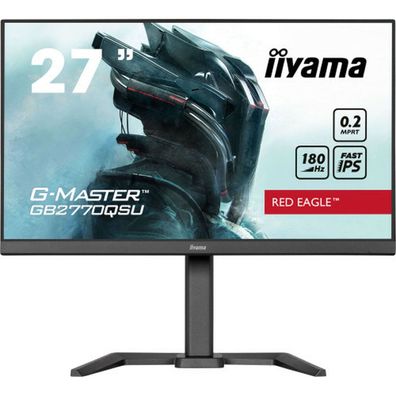 IIYAMA 68.6cm (27"), GB2770QSU-B6 16:9 HDMI+DP+USB IPS Lift