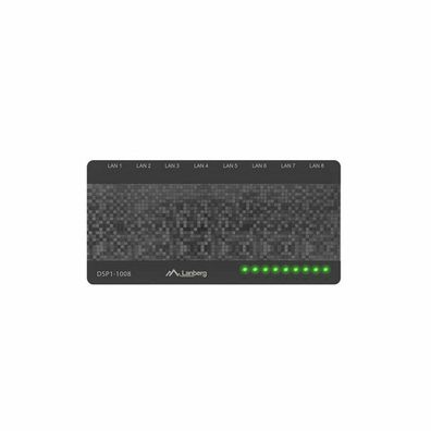 Lanberg Switch DSP1-1008 8X 1GB/S Unmanaged Gigabit Ethernet