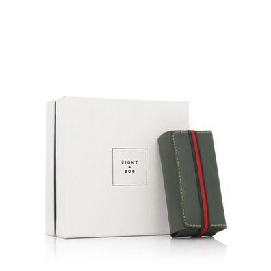 Eight & Bob Leder-Etui für Parfüm &#40; aldgrün&#41;