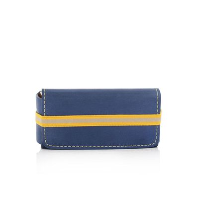 Eight & Bob Leder-Etui für Parfüm &#40; arineblau&#41;