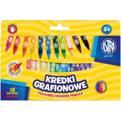 ASTRA Kaolin-Kreiden 18 Stück