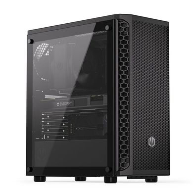 Signum 300 Core (Schwarz, Seitenteil Aus Tempered Glass)