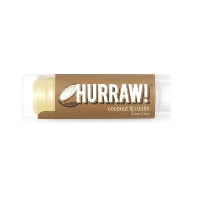 Hurraw Classic Kokosnuss-Lippenbalsam