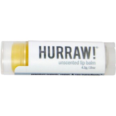 Hurraw Parfümfreier klassischer Lippenbalsam