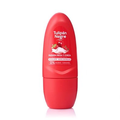 Schwarze Tulpe Deo Roll On Erdbeere & Kirsche 50 Ml