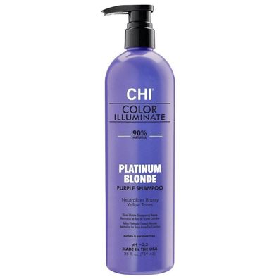 Farouk Chi Farbe erhellen Shampoo - Platinblond 739 Ml