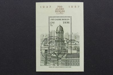 DDR MiNr. 3027 Block 84 gestempelt (AK 827)