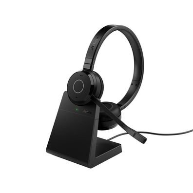 Jabra Evolve 65 Te Link390A Uc Stereo Mit Ladestation