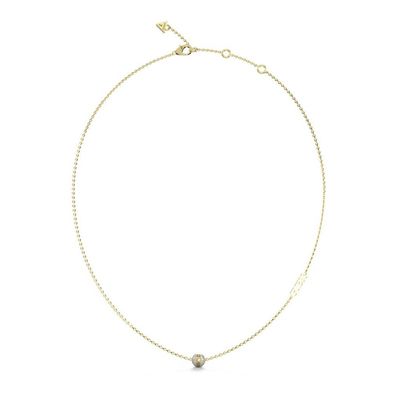 Dezente Calypso vergoldete Halskette JUBN04455JWYGT/U