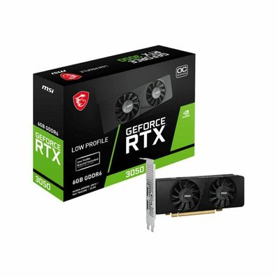GeForce RTX 3050 OC LP 6G OC (1x DisplayPort, 2x HDMI 2.1)