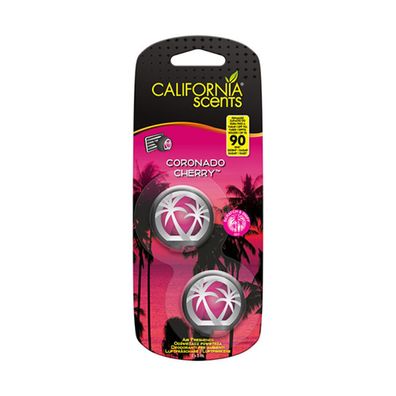 California Scents Mini Diffusor Coronado Kirsche vÅ¯nÄ? für Auto 2 x 3 ml