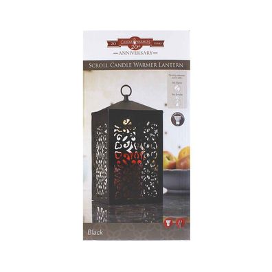 Kerzenwärmer Scroll Kerzenlaterne Ä?schwarz